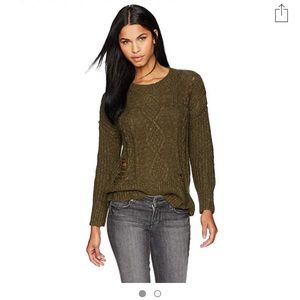Lucky brand destroyed sweater